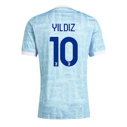 Juventus Kenan Yildiz #10 Seconda Maglia 2025-26 Manica Corta Juventus Kenan Yildiz #10 Seconda Maglia 2025-26 Manica Corta